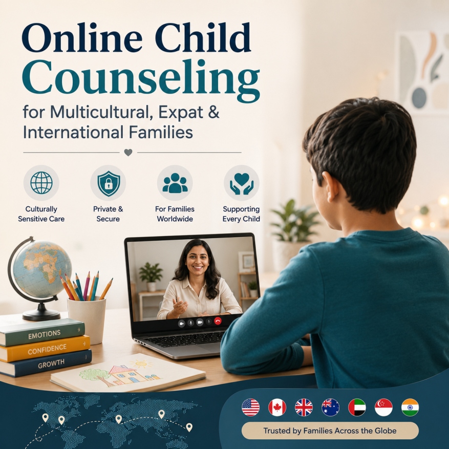 Online Child Counseling for Multicultural, Expat and International Families
