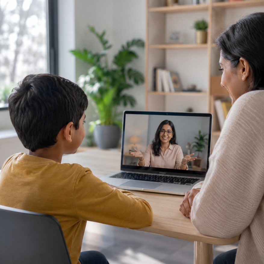 Online Child Counselling for Indian and NRI Families in the UK