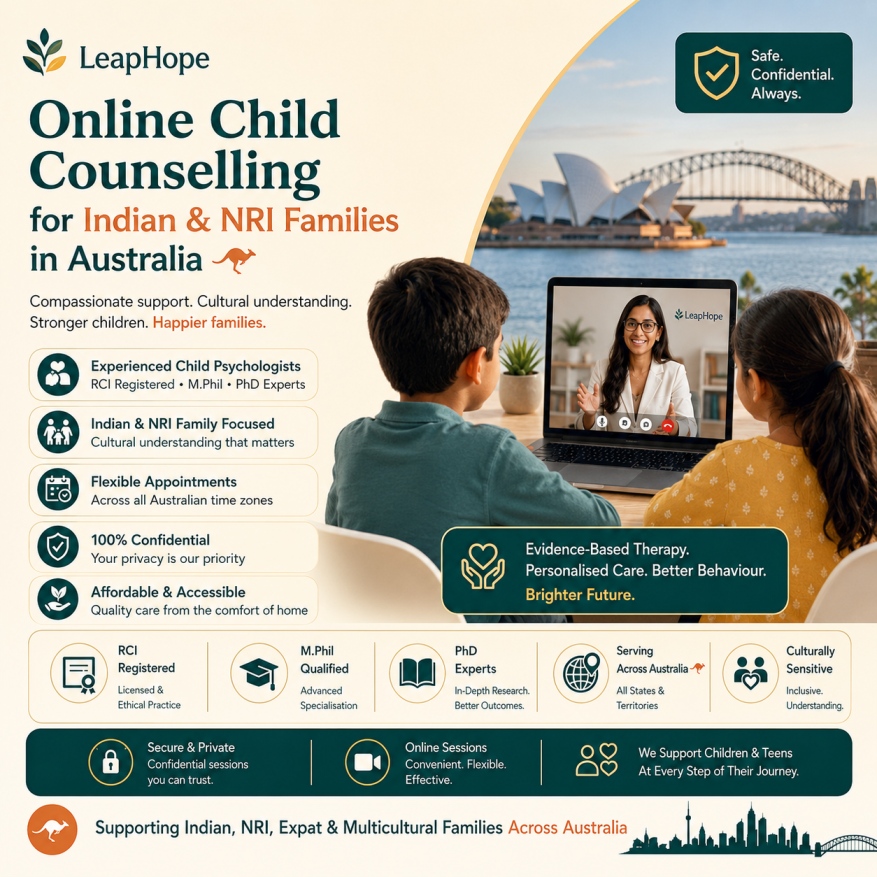 Online Child Counselling for Families Across Australia