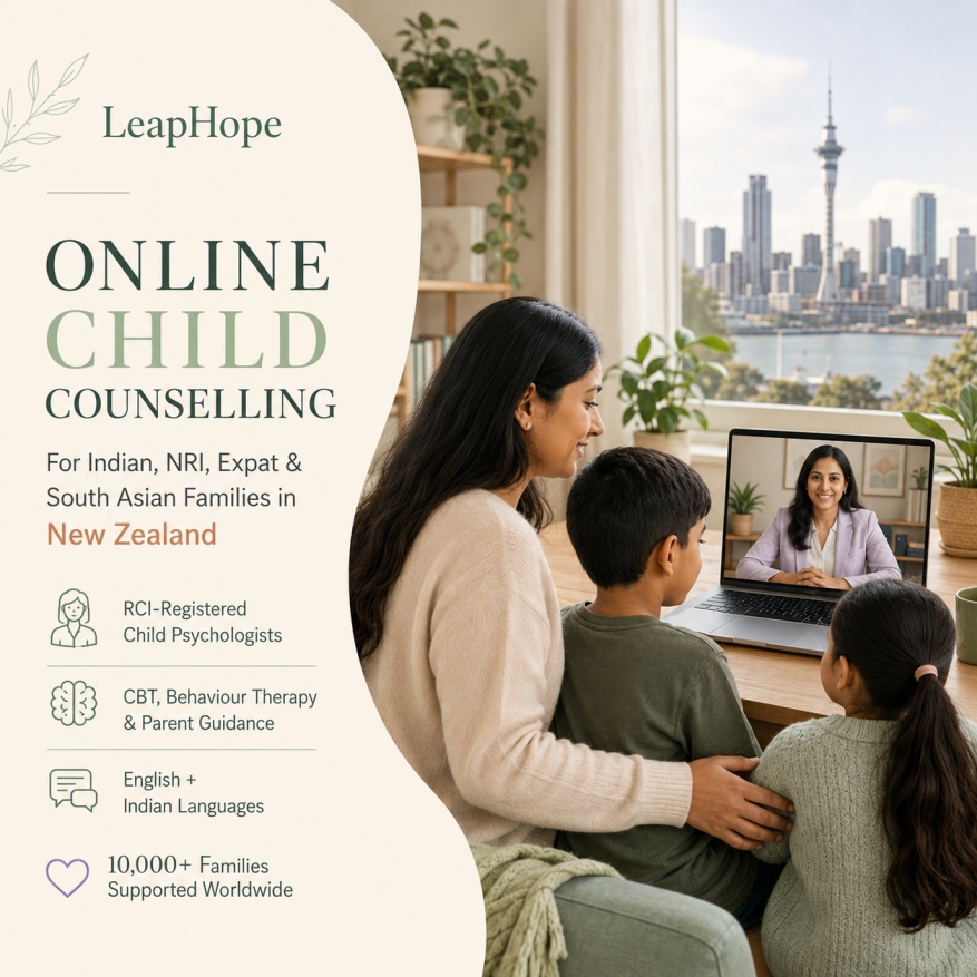 Culturally aware online child counselling for Indian and NRI families in New Zealand