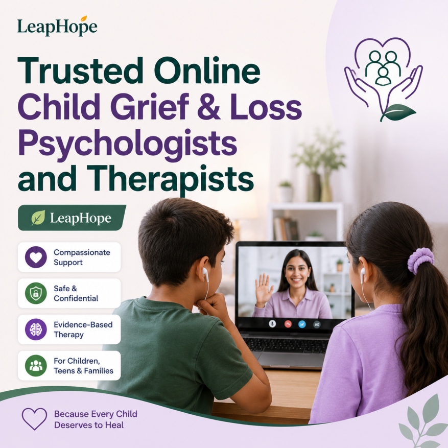 Child grief and loss counselling helping children cope with bereavement, family changes and significant life transitions through evidence-based therapy.