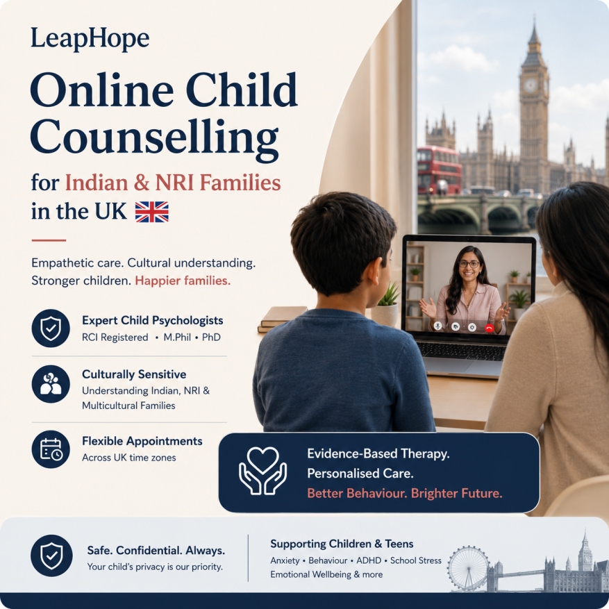 Online Child Counselling for Families Across the UK