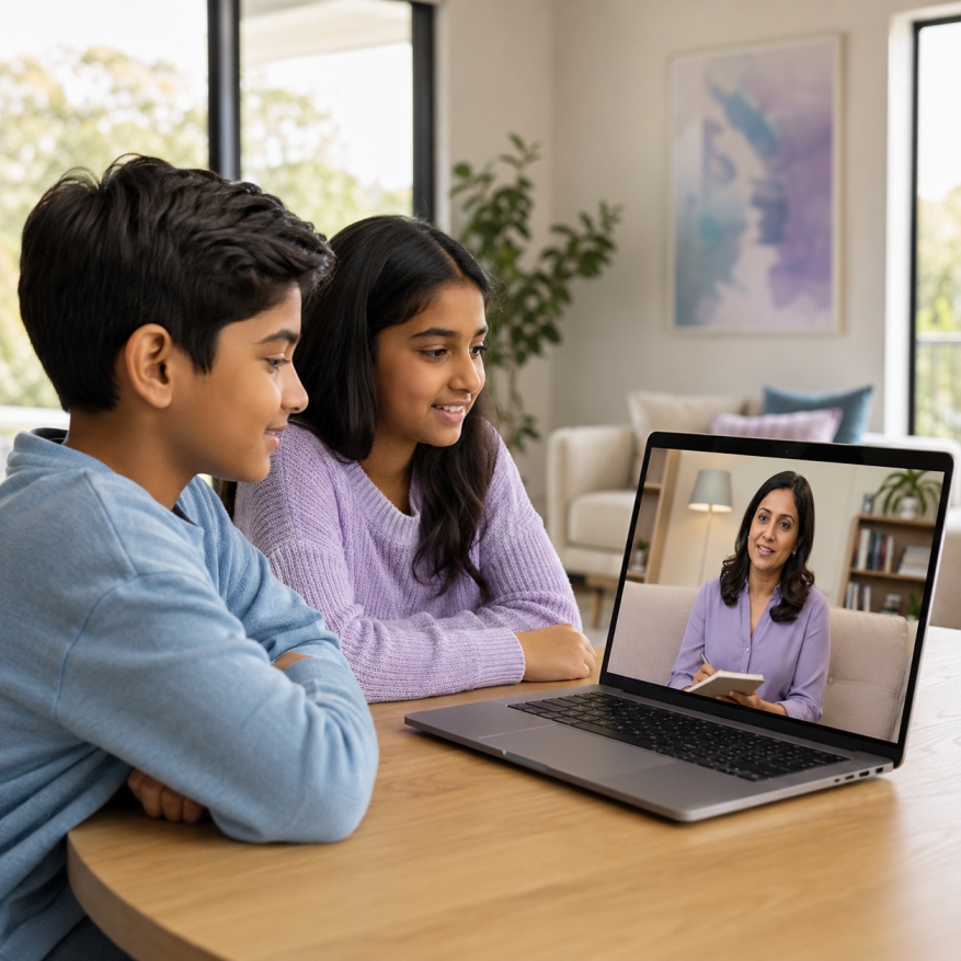 Online child counselling in New Zealand for Indian and NRI families