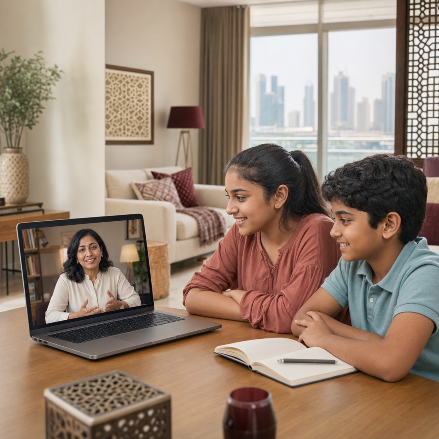 Online child counselling in Qatar for Indian, NRI and expat families