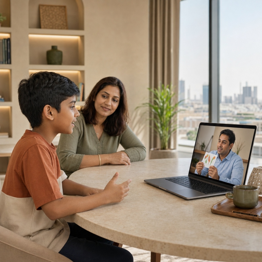 Online child counselling in Saudi Arabia for Indian, NRI and expat families