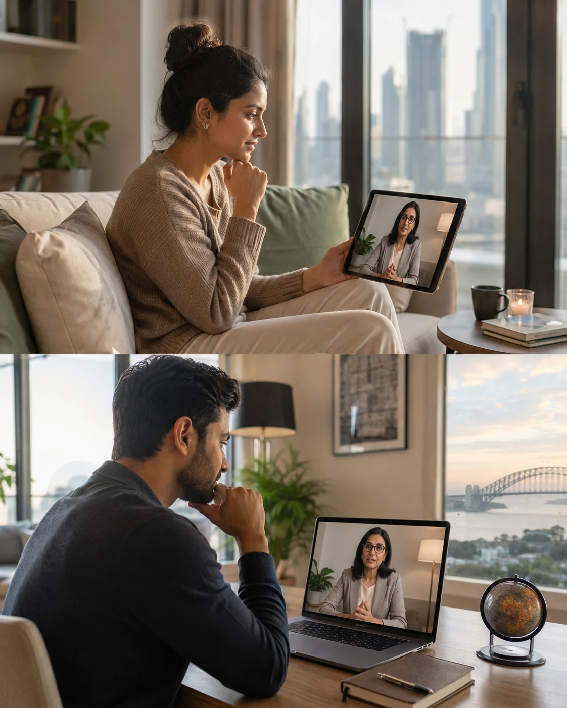 NRI adult attending trauma and PTSD counselling with an Indian psychologist
